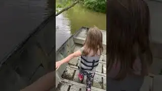 Introducing her to what we love doing 👍🏼 #fishing #getoutside