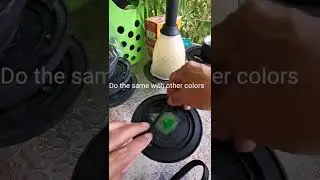 #SO EASY TO CHANGE COLOR OF MY OLD SOLAR LIGHTS!#HOLIDAYS OR ANY OCCASIONS! #AMAZING IDEAS TO SHARE!