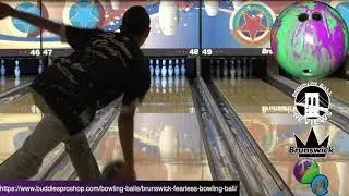 Brunswick Fearless Bowling Ball Reaction Video: Brooklyn Ball Reviews