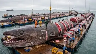 Гигантская зеленая мурена весом 3300 фунтов была поймана европейскими рыбаками в ходе глубоководн...