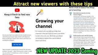 Attract new viewers with these tips | Keep it fresh to find new fans