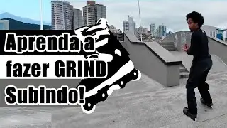 Como deslizar em um obst&aacute;culo inclinado de patins