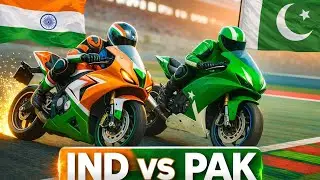India vs Pakistan GT Bike Racing 🏍️ | Full Speed War 💥