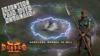 Hardcore Sorc Goes ⚡FULL NOVA⚡| D2R Hardcore  1 to Hell