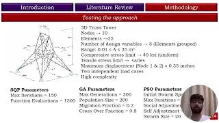 ICDTDE2025 – 1011 – Comparative Evaluation of SQP, GA, and PSO in Constrained Truss Design
