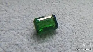 Tsavorite Emerald Cut 4.02CT G357 Tsavorite, Green Gemstone, Rarest Garnet, Bespoke Jewelry
