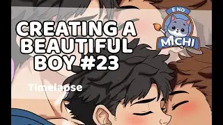Creating a Beautiful Boy #23 &ndash; Full Digital Painting Process (Timelapse)