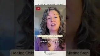 Healing Childhood Trauma: The Missing Step Between Insight and Change #mentalhealth #csa #cptsd