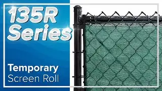 Temporary Fence Screen Roll for Construction Sites & Commercial Projects (150ft Roll)