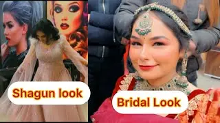 Parul Mam da Kita shagun tey Bridal makeup Dekho bimar ho k v kida makeup karan Aya c Dono Din 🥺🥺