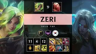Zeri Top vs Vladimir - KR Master Patch 25.10
