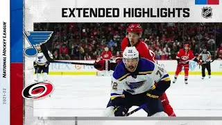 St. Louis Blues vs Carolina Hurricanes Nov 13, 2021 HIGHLIGHTS