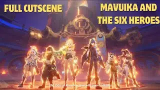 Mavuika And The Heroes Ignite The Sacred Flame FULL CUTSCENE | Genshin Impact 5.1