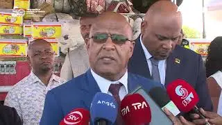 Angola entrega segundo lote de donativo às vitimas das cheias em Moçambique