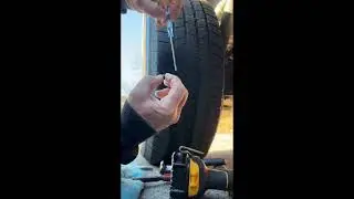 Tire Repair screw in style rubber plug