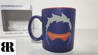 OVERWATCH Soldier 76 Ceramic Coffee Mug Unboxing | Blizzard | 