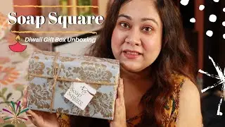 Unboxing Soap Square Diwali Gift | Amrit Kaur Amy
