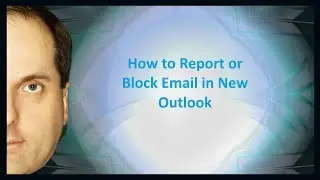 Как сообщить о нарушении или заблокировать электронное письмо в новом Outlook
