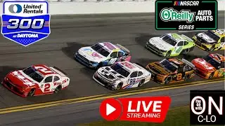 🔴United Rentals 300 at Daytona. Live Nascar Oreilly Auto Series. Live Commentary & Reaction.