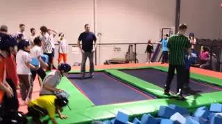 Big Frank D Jumping at Francis' Party 2014