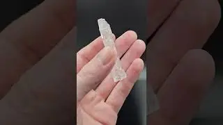 Halite crystal, salt crystal, transparent sample 40 g