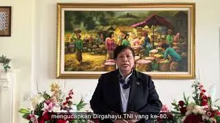 Dubes RI Untuk Selandia Baru, Samoa, Kerajaan Tonga, Kepulauan Cook & Niue, Dirgahayu HUT Ke-80 TNI