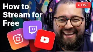 Live Streaming Made EASY &ndash; Multistream to YouTube, Twitch, and more for FREE!