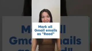 Как отметить все письма как прочитанные в Gmail✅