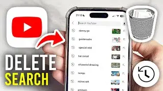 How To Delete Search History On YouTube App - Full Guide
