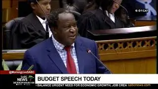 Budget Speech today
