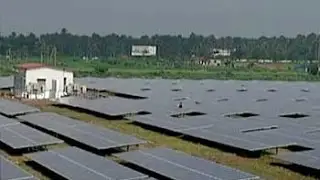 How did India build its first solar powered airport?