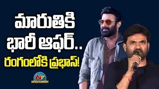 Did Prabhas give a Bumper Offer to Director Maruthi ? | Hombale Films | NTV ENT
