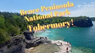 Exploring Tobermory's Hidden Gems - Grotto Adventure Trip | Bruce Peninsula National Park