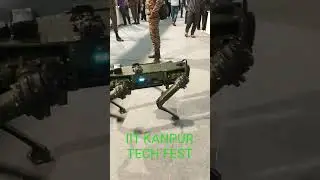 IIT KANPUR TECH FEST ARMY ROBOT.