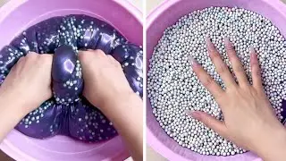 Most Relaxing and Satisfying Slime Videos #524 //Fast Version // SLM Satisfying //