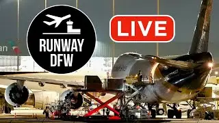 LIVE 🔴 DFW Airport plane spotting ✈️ February 24, 2026