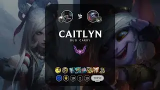 Caitlyn ADC vs Tristana - EUW Master Patch 12.21