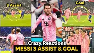 MESSI Masterclass with HAT TRICK of Assist & a Goal vs Cincinnati Reactions
