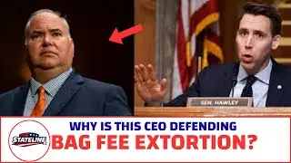 Josh Hawley EXPOSES Frontier Airlines&rsquo; Bag Scam to Their CEO&rsquo;s Face