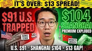IT&rsquo;S OVER: $13 Spread Shock | Shanghai $104 & Banks Trapped