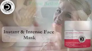 Dermistry Anti Aging Instant Intense Face Mask Retinol Blue Berry Lifting Firming Skin Tightening