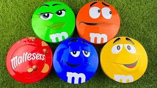 Satisfying Video | Unpacking and Mixing Rainbow Candy in 1 Skittles Boxes ASMR red