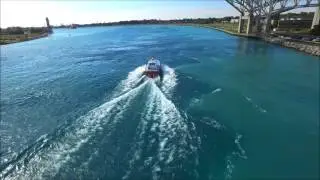 Great Lakes Pilot Boat - Downbound Port Huron, Michigan  10-8-2015