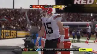 Madden 25 Year 14 Week 12 Browns @ Steelers