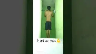 pull up bar workout⚡ hard workout 💪 best back workout in home 🏡#shorts #viral #youtubeshorts #gym