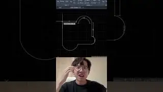 Easy way to measure dimension in curved surface in autocad #autocad #cadshorts
