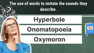 ENGLISH QUIZ: FIGURE OF SPEECH AND ELEMENTS OF POETRY (20 QUESTIONS ENGLISH MAJOR)