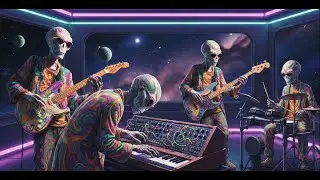 Mixing Hours | 1 HOUR PsyDub &bull; PsyRock Mix: Alien Dream Frequencies (Original Tracks)