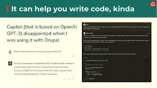 Generative AI and Drupal