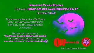 Haunted Texas   Ben Friberg   The Texian Storyteller